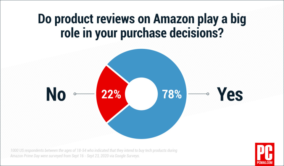 do product reviews on amazon play a big role in your purchase decisions